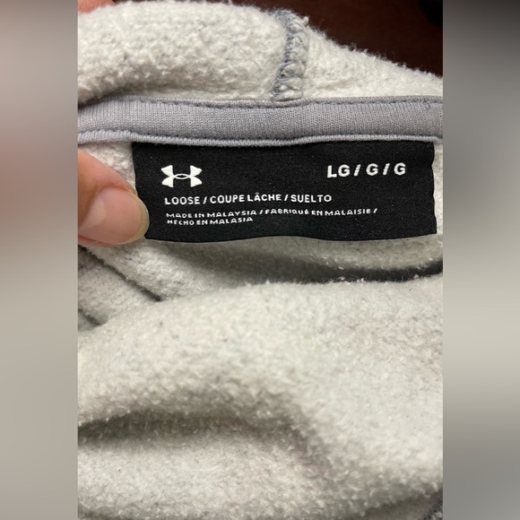 Under Armour Large Sweatshirt Hoodie with Pockets - Picture 12 of 13